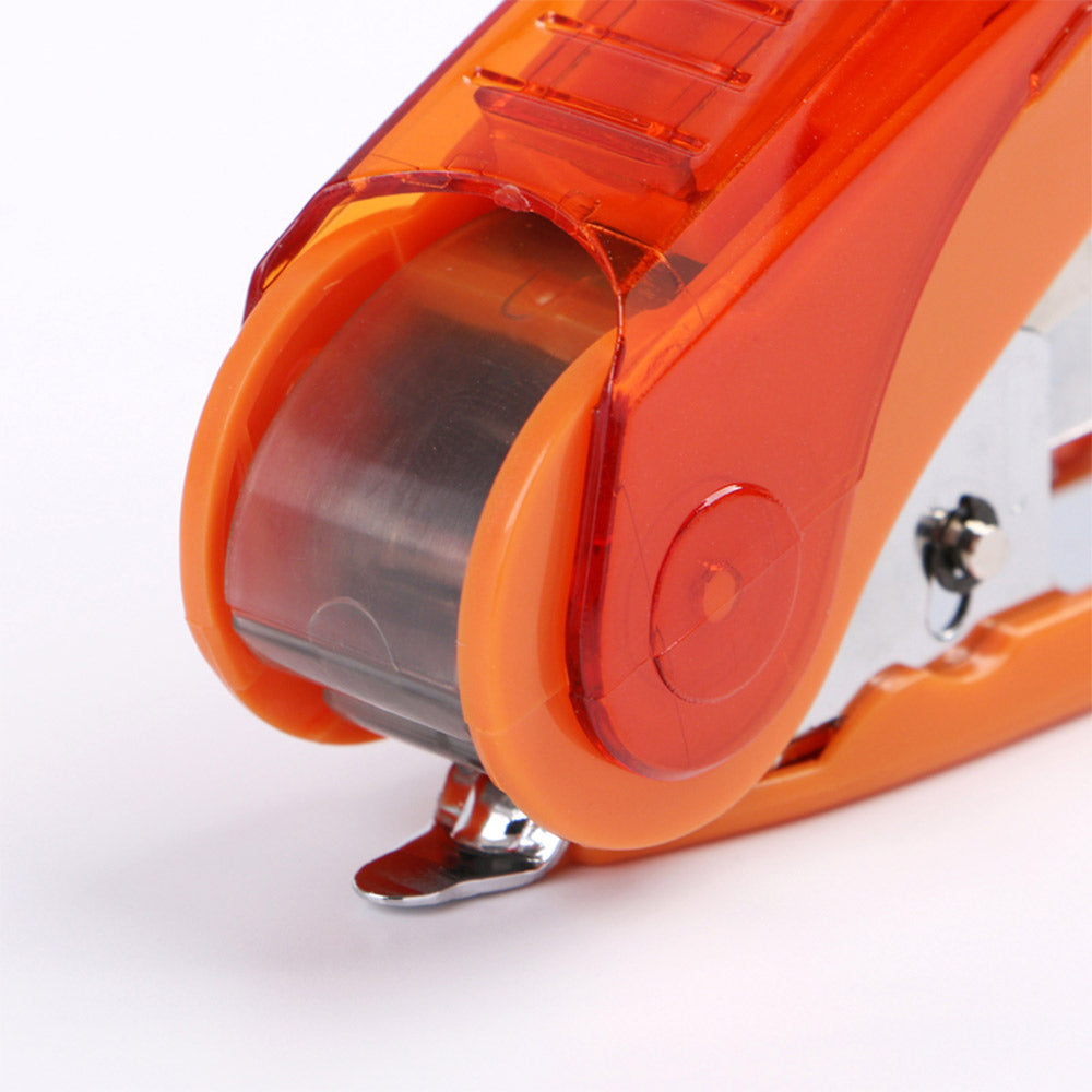 Agrafador Mini Nº10 16 Folhas + Agrafos Eagle Cores Sortidas