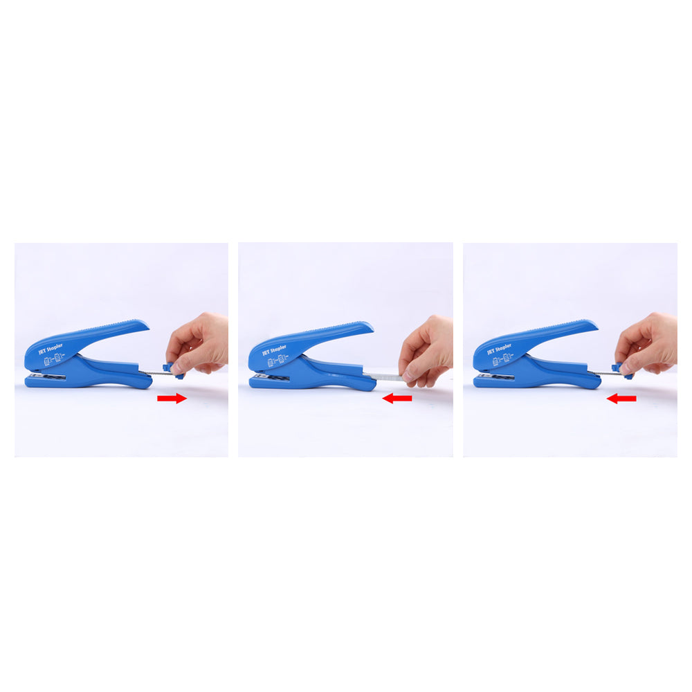 Agrafador Alicate 24/6 25 Folhas Eagle S10065 Azul