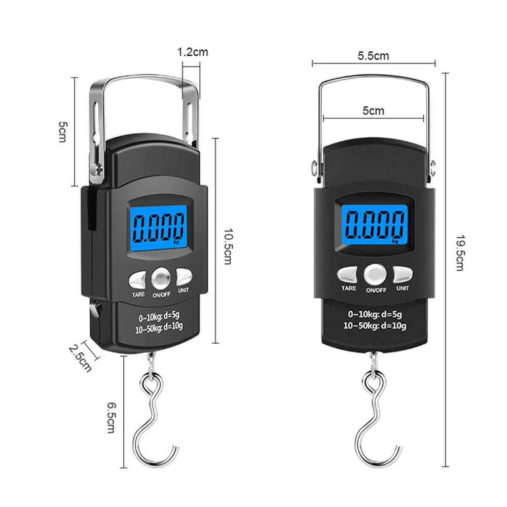 Balança Digital de Suspensão Portátil  Máx.40Kg