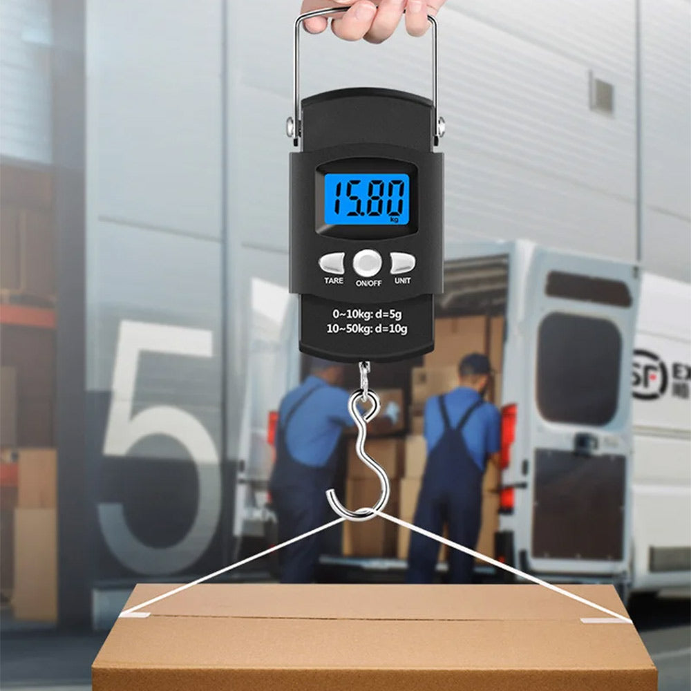 Balança Digital de Suspensão Portátil  Máx.40Kg