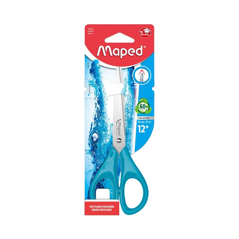 Tesoura 16cm Maped Cores Sortidas Blister 1un
