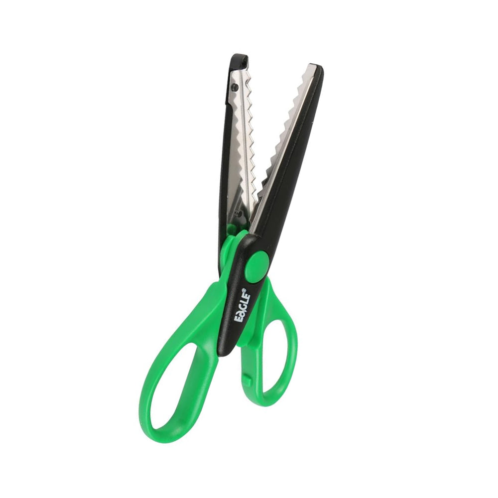 Tesoura 16cm Eagle Lamina Zig-Zag