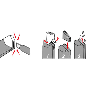 Recargas Lâminas para X-Acto A-300GRP NTCutter Pack 10un