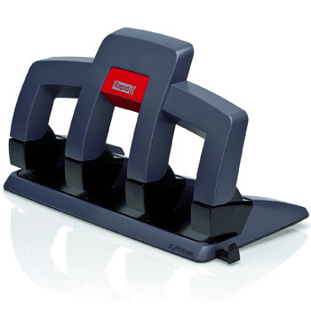 Furador 4 Furos 30 Folhas Rapid SP34 Preto