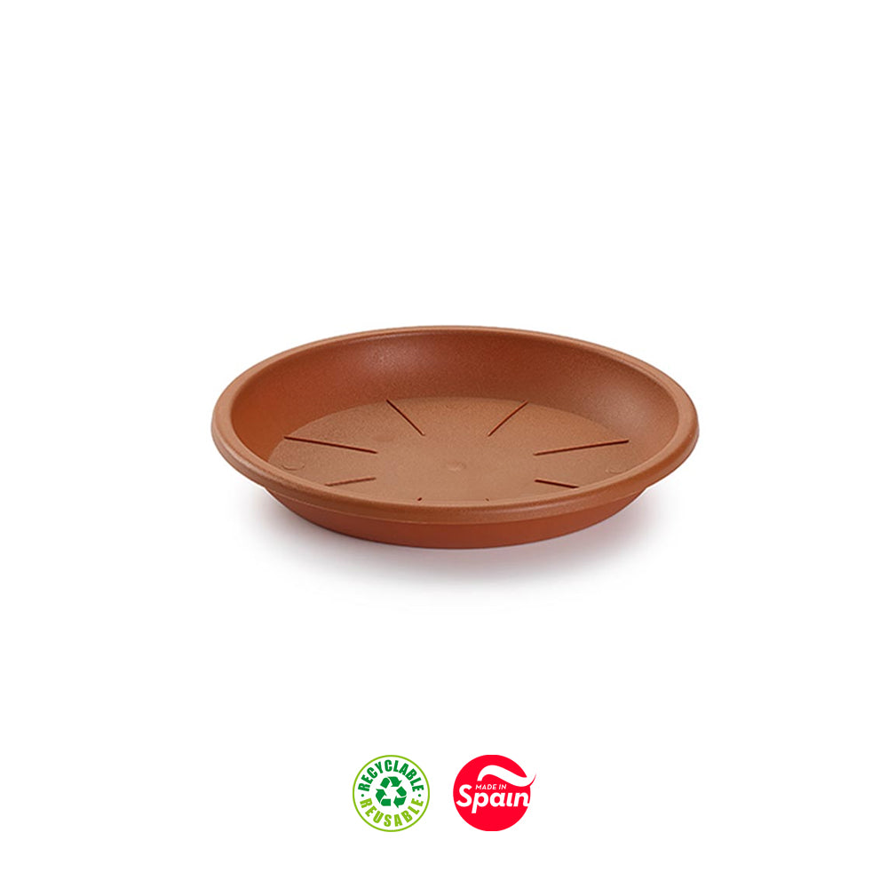 Prato para Vaso 24cm Terracota