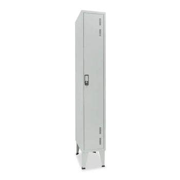 Cacifos Metálicos Simples 1 Cacifo 300x400x1700mm Cinza
