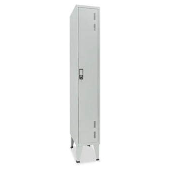 Cacifos Metálicos Simples 1 Cacifo 300x500x1900mm Cinza
