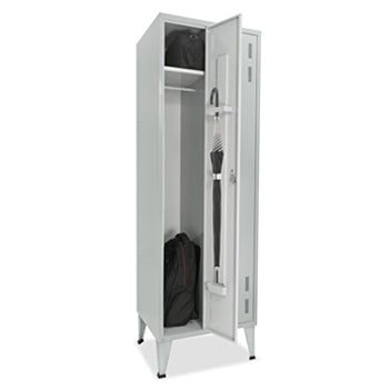 Cacifos Metálicos Duplo 2 Cacifos 600x500x1900mm Cinza