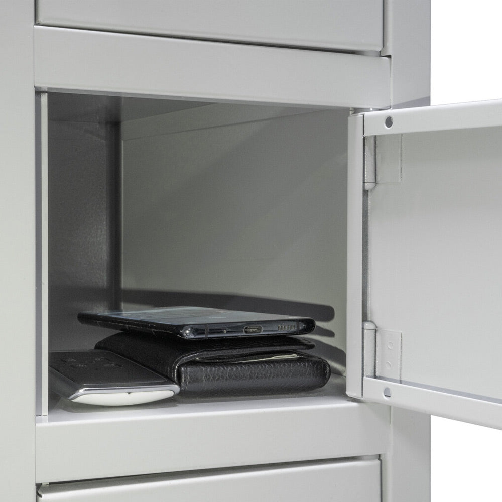 Cacifos Metálicos 20 Cacifos 408x420x1650mm Cinza