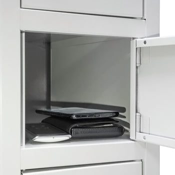 Cacifos Metálicos 30 Cacifos 600x420x1650mm Cinza