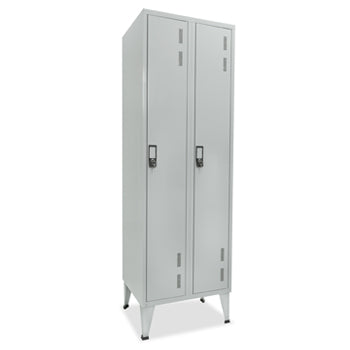 Cacifos Metálicos Duplo 2 Cacifos 600x500x1700mm Cinza