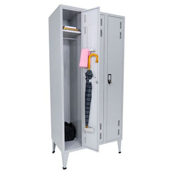 Cacifos Metálicos Triplo 3 Cacifos 900x500x1700mm Cinza