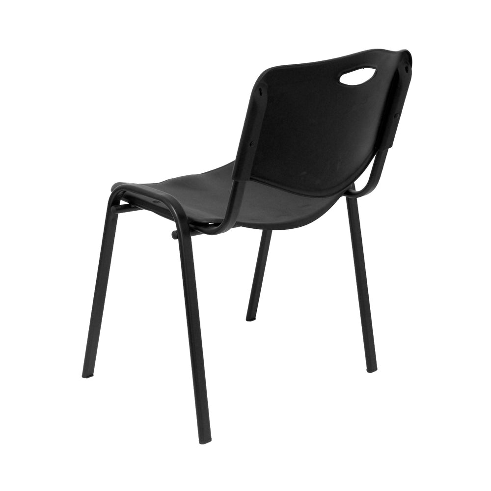 Cadeira de Visitante Iso em PP Preto
