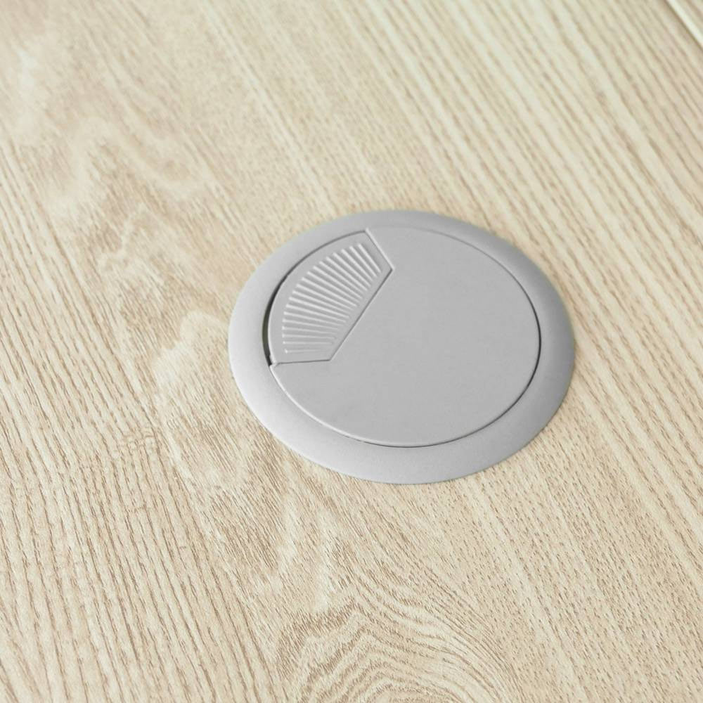 Passa Fios Ø80mm Plástico Cinza