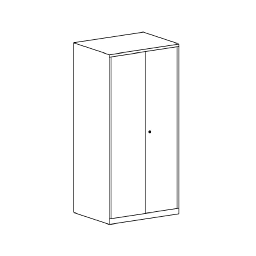 Armario Portas Correr Vidro Liso 1 Prateleiras 1200x420x800