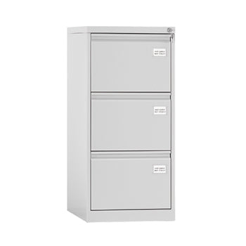 Arquivo de Oficio com 3 gavetas 460x615x1015mm Cinza