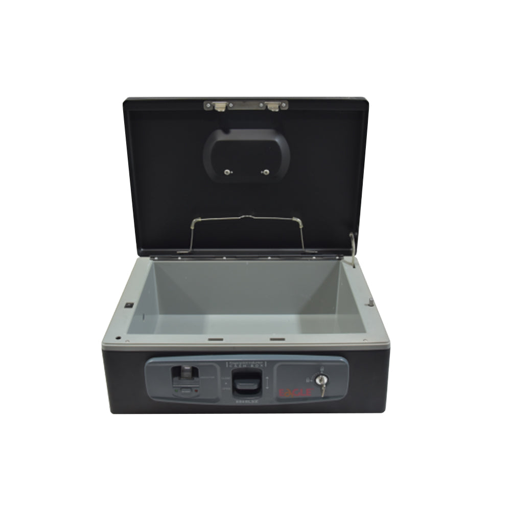 Cofre Eletrónico Finger Print Eagle 375x270x140mm Preto