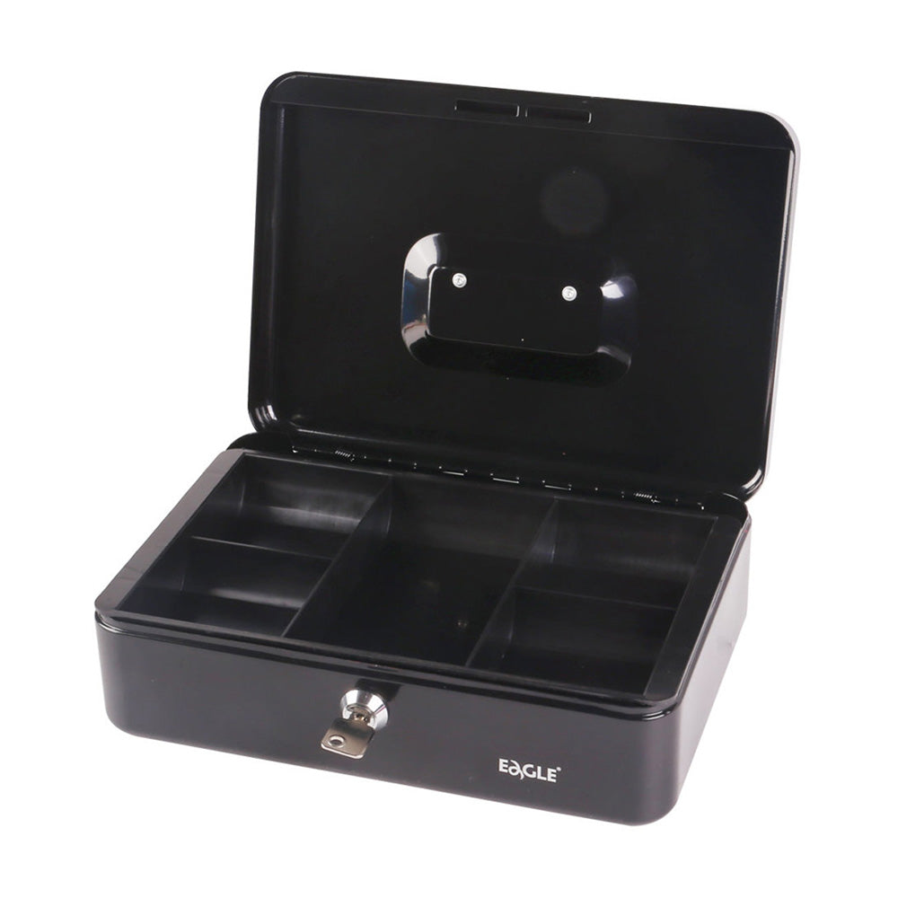 Cofre com Chave Eagle 262x192x82mm Preto