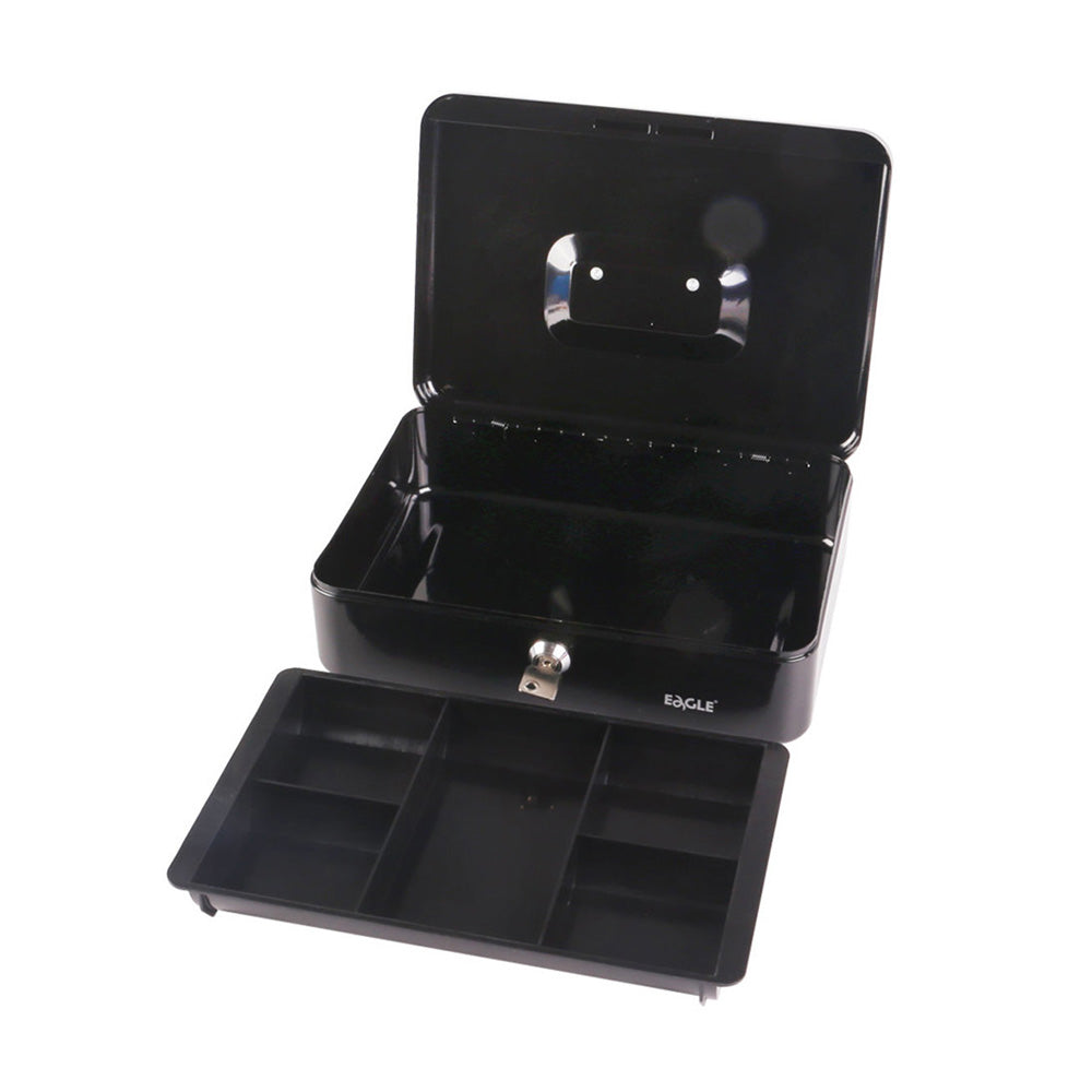 Cofre com Chave Eagle 262x192x82mm Preto