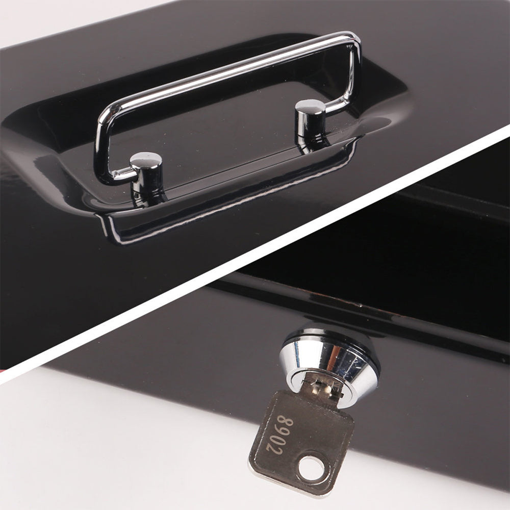 Cofre com Chave Eagle 262x192x82mm Preto