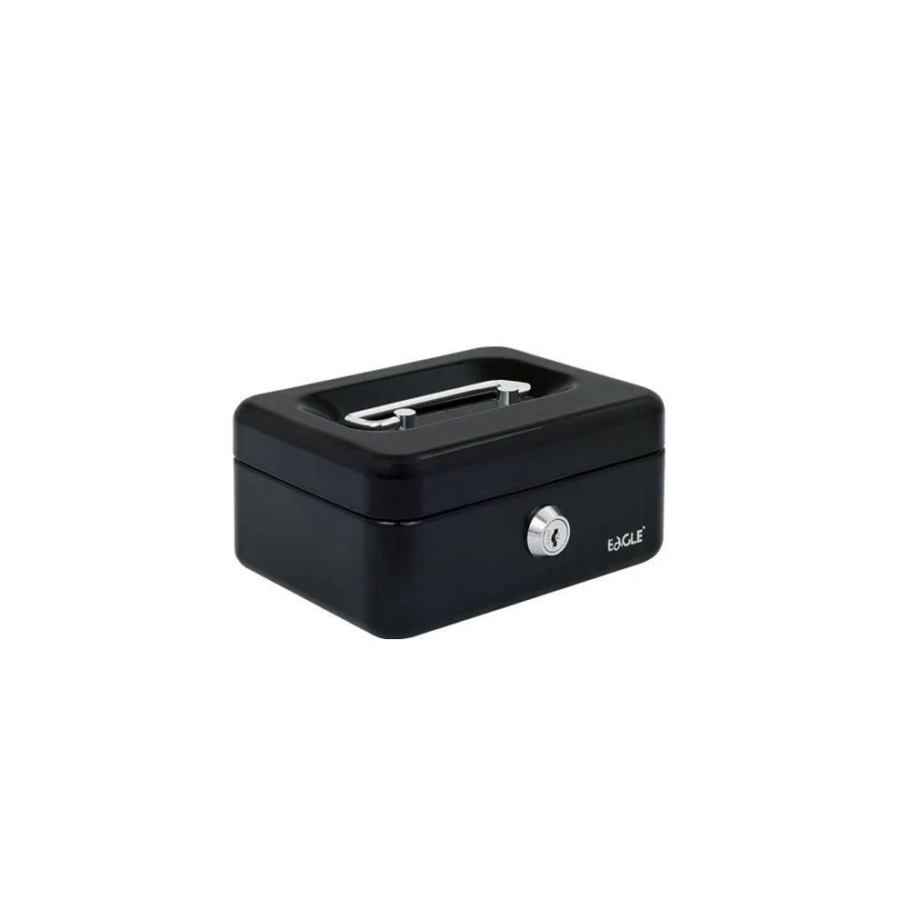 Cofre com Chave Eagle 153x120x70mm Preto
