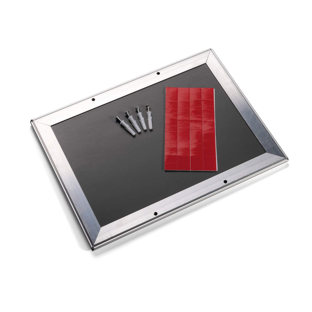 Moldura Encaixe A4 Aluminio Durable 479623