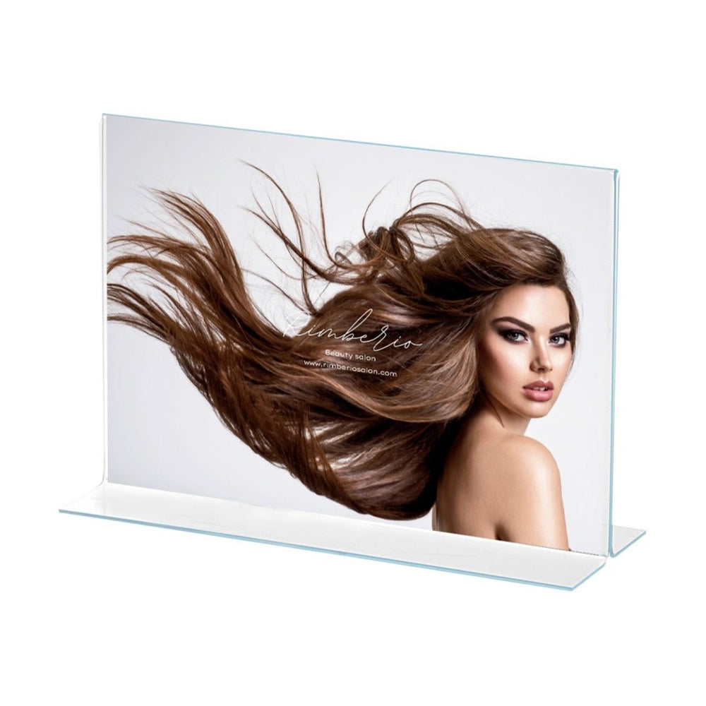 Expositor Mesa 100x420x305mm A3 em T Horizontal
