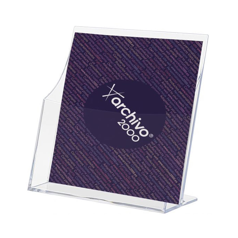 Expositor Suporte Porta Folhetos Acrilico Vertical A4