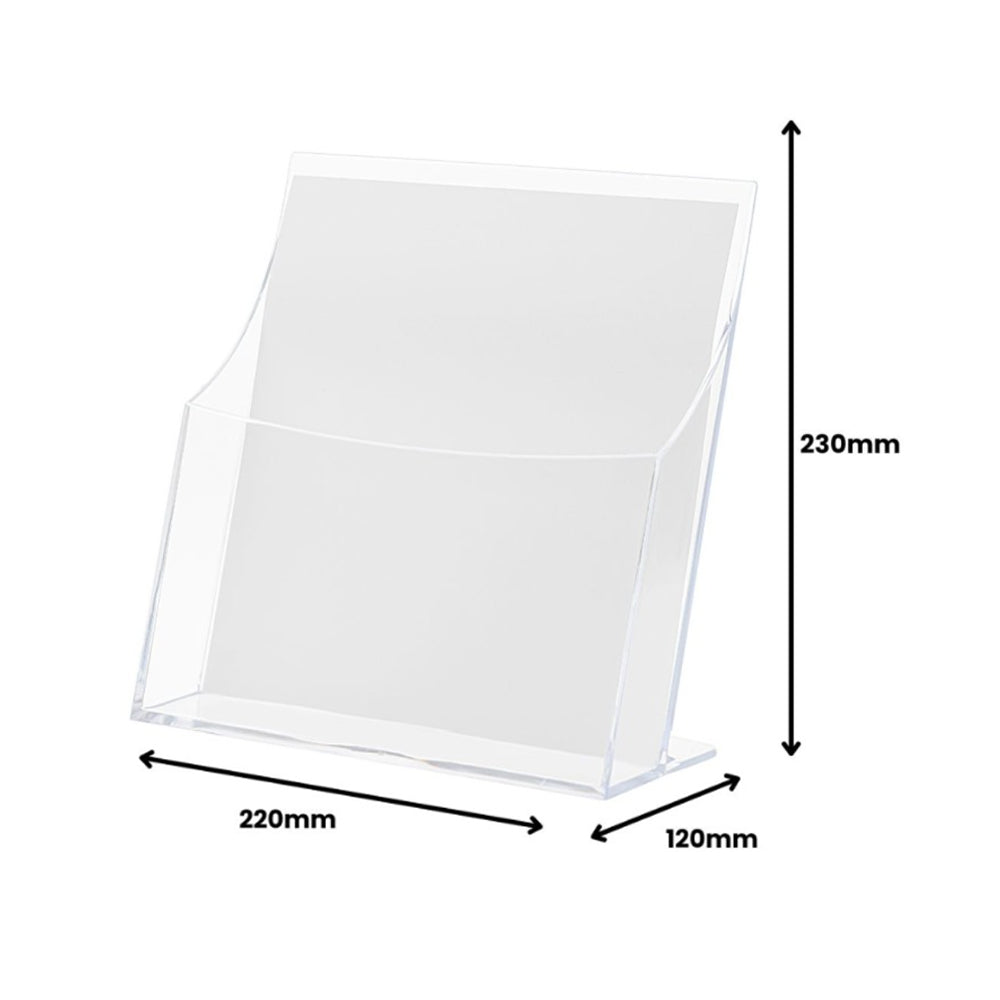Expositor Mesa 120x220x230mm A4 Vertical