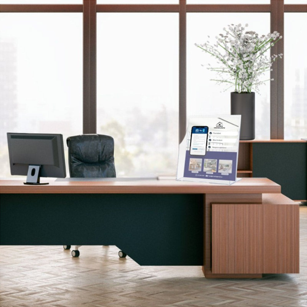 Expositor Mesa 120x220x230mm A4 Vertical
