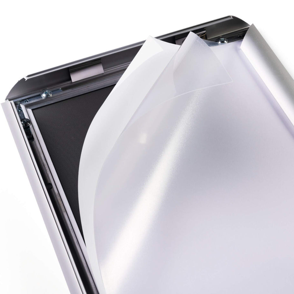 Suporte Chão Moldura A4 Alumínio 479823 Durable
