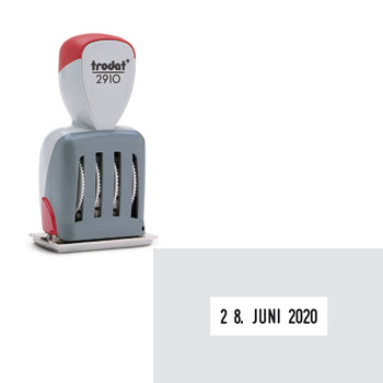 Datador de Chapa Trodat 2910/P06 60mmx35mm