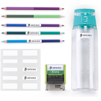 Carimbo Objetos Personalizável Stamp & Stick Trodat Pack
