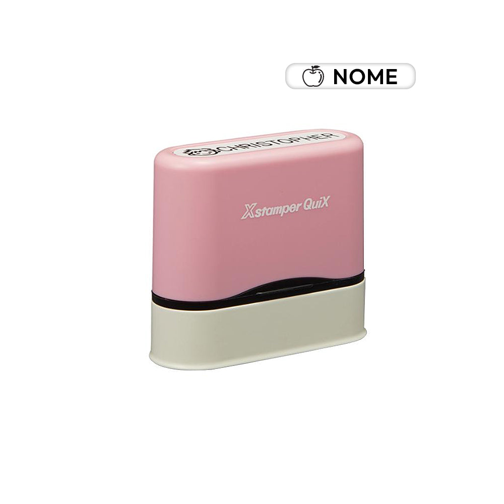 Carimbo Objetos PERSONALIZÁVEL Name Stamp Pack Rosa