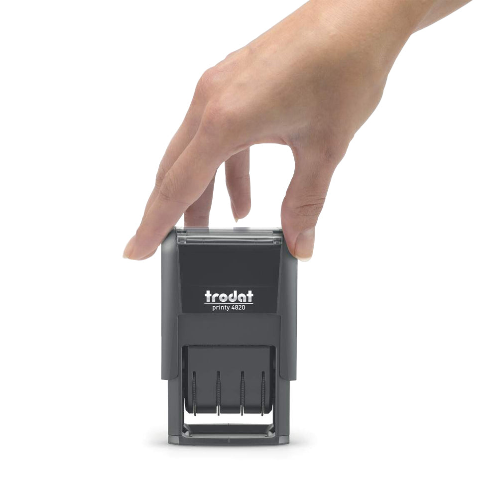 Datador Autotintável 04x27mm Trodat 4820 Preto