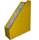 Porta Revistas 30x25x8cm Cartão Amarelo