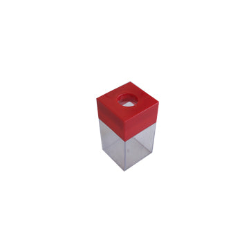 Porta Clips Magnético Quadrado Vermelho