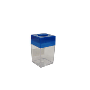 Porta Clips Magnético Quadrado Azul