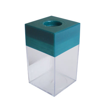 Porta Clips Magnético Quadrado Verde