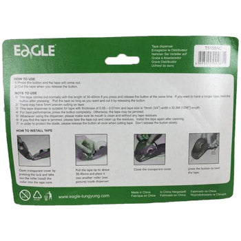 Desenrolador de Mão Eagle com 2 Fitas 33mts
