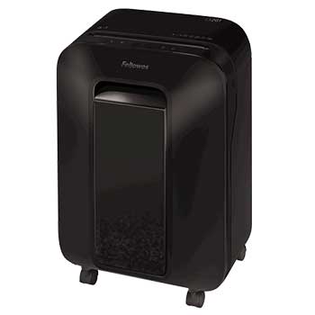 Destruidora Particulas 2x12mm Fellowes LX201 Preta P5 12Fls
