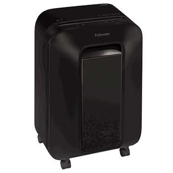 Destruidora Particulas 2x12mm Fellowes LX201 Preta P5 12Fls
