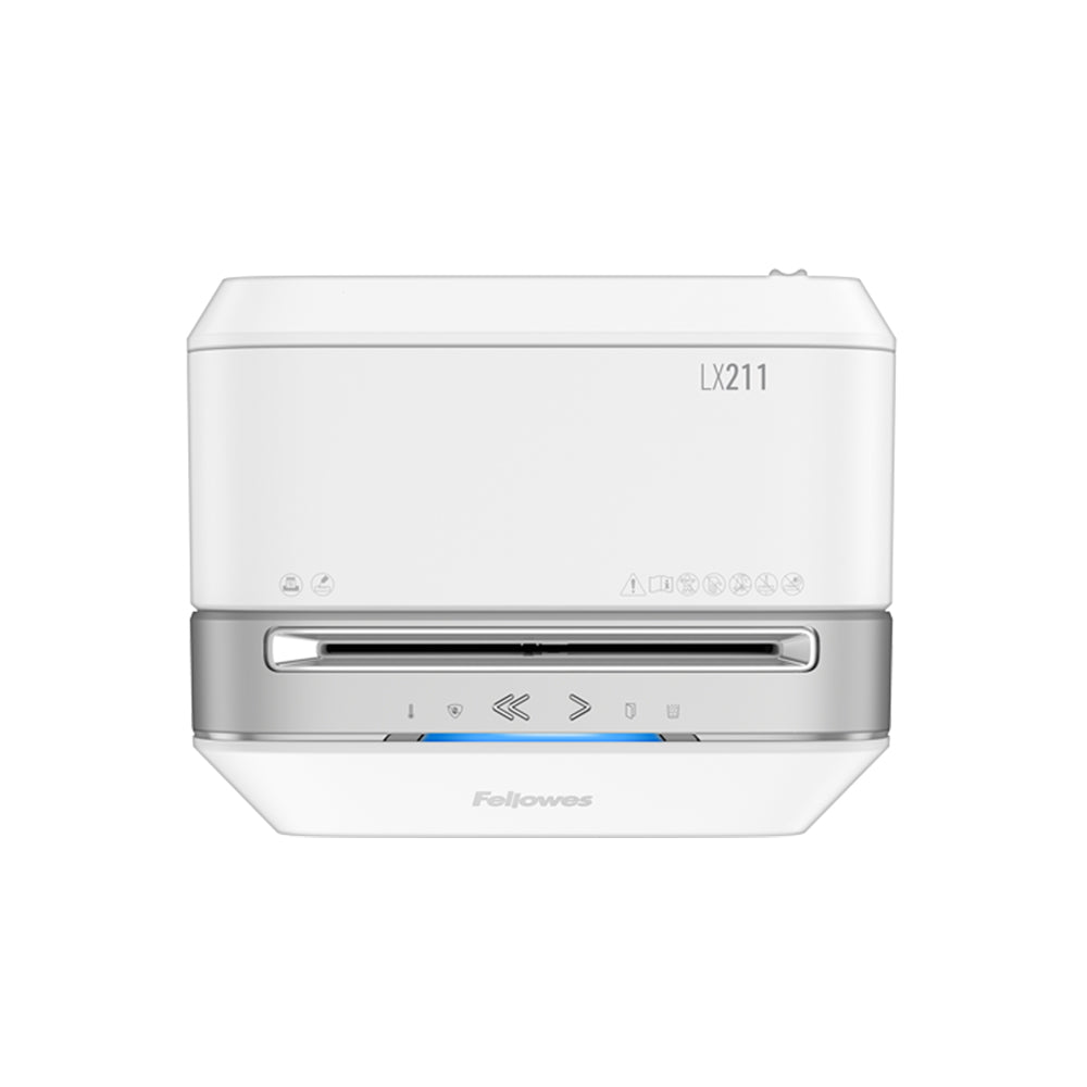 Destruidora Particulas 2x12mm Fellowes LX211 Branca P5 15Fls