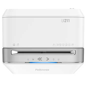 Destruidora Particulas 2x12mm Fellowes LX211 Branca P5 15Fls