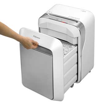 Destruidora Particulas 2x12mm Fellowes LX211 Branca P5 15Fls
