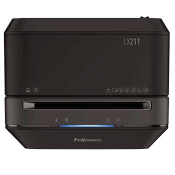 Destruidora Particulas 2x12mm Fellowes LX211 Preta P5 15Fls