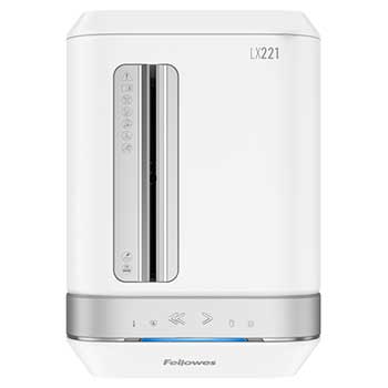 Destruidora Particulas 2x12mm Fellowes LX221 Branca P5 20Fls