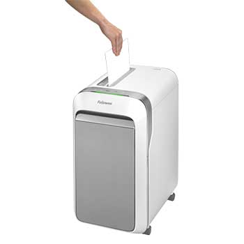Destruidora Particulas 2x12mm Fellowes LX221 Branca P5 20Fls