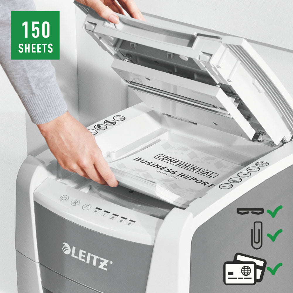 Destruidora Particulas 2x15mm Leitz IQ Auto 150 P5 150Fls