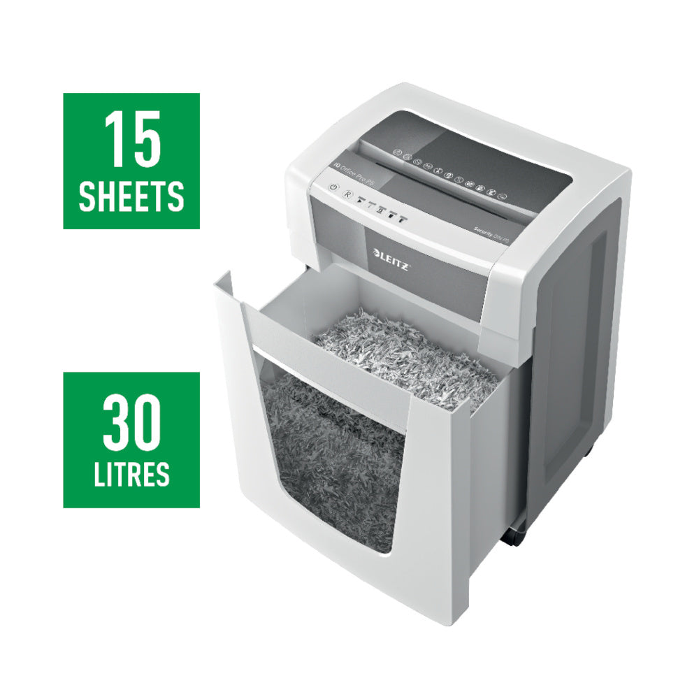 Destruidora Particulas 2x15mm Leitz IQ Office Pro P5 15Fls